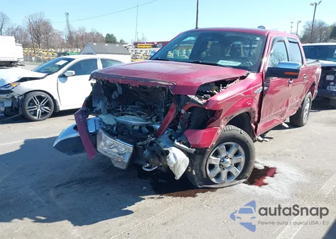 2013 Ford F-150 Lariat из США, поврежденный, VIN 1FTFW1EFXDFA23428